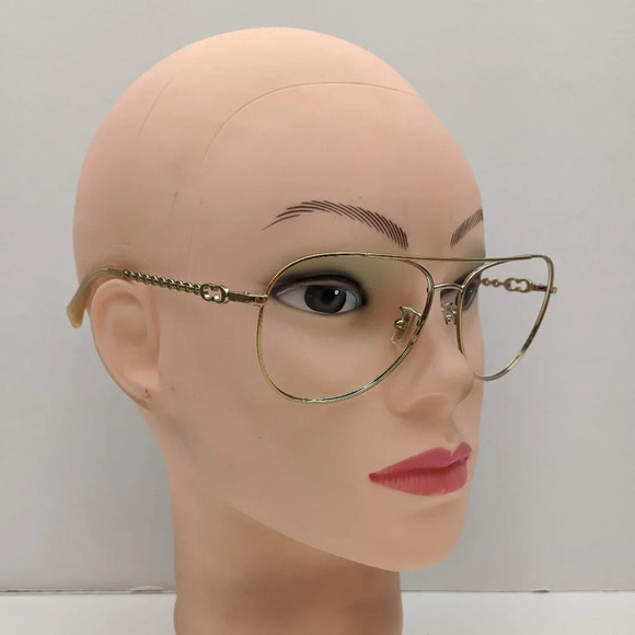 🕶️Frame Only | Coach HC7045 L085 Bree Sunglasses 59/14 140 /KAI401🕶️ - Picture 5 of 6